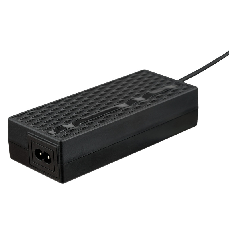 Akyga AK-EV-03 elektrinių dviračių ir paspirtukų įkroviklis 36 V akumuliatoriams, 42 V / 2 A, 84 W, XLR 3 kontaktų kištukas, 1 m
