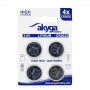 Akyga AKY2100 CR2032 ličio baterija 3 V 210 mAh, 4 vnt. (blisteris)