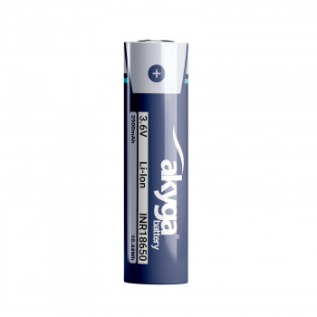 Akyga AKY2173 INR18650-29M 3C ličio jonų 18650 akumuliatorius 3,6 V 2900 mAh, be apsaugos