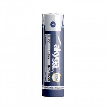 Akyga AKY2455 INR18650-29M ličio jonų 18650 akumuliatorius 3,7 V 2900 mAh su PCM apsauga