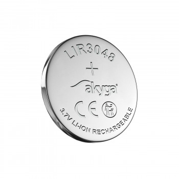 Akyga UltraCoin AKY1873 LIR3048 įkraunamas Li-Ion sagos tipo elementas 3,7 V 280 mAh