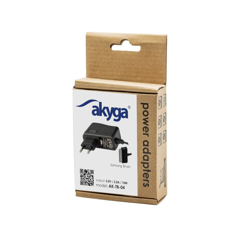 Universalus maitinimo adapteris Akyga AK-TB-04 5.0V / 2.0A 10W Samsung 30 pin 1.5 m