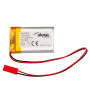 Akyga AKY0823 LP542439 Li-Po akumuliatorius 3,7 V 500 mAh su PCM, JST 2,54 mm 2 kontaktų jungtis, 150 mm laidai