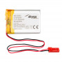 Akyga AKY0300 LP303040 Li-Po akumuliatorius 3,7 V 320 mAh su PCM, JST 2,54 mm 2 kontaktų jungtis, 150 mm laidai