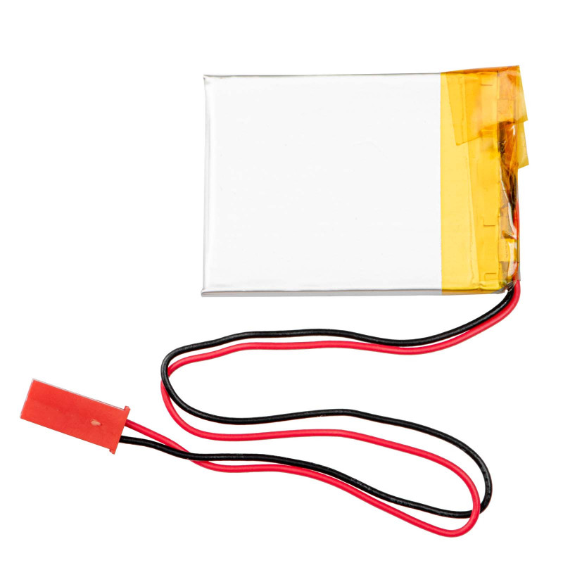 Akyga AKY0300 LP303040 Li-Po akumuliatorius 3,7 V 320 mAh su PCM, JST 2,54 mm 2 kontaktų jungtis, 150 mm laidai