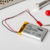 Akyga AKY0383 LP443450 Li-Po akumuliatorius 3,7 V 750 mAh su PCM, JST 2,54 mm 2 kontaktų jungtimi, 150 mm laidais