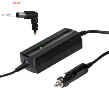 Akyga AK-ND-77 automobilinis nešiojamojo kompiuterio įkroviklis 20 V / 3,25 A, 65 W, 4,0 x 1,7 mm, skirtas Lenovo
