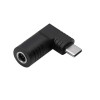 Akyga AK-ND-D08 DC 5,5 x 1,7 mm – USB-C PD adapteris nešiojamojo kompiuterio įkrovikliui, 65 W, skirtas Dell