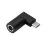 Akyga AK-ND-D16 DC 6,0 x 4,4 mm + kaištis – USB-C PD adapteris nešiojamojo kompiuterio įkrovikliui, 65 W