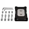 Thermal Grizzly Mycro Pro Stainless Steel procesoriaus aušintuvas, AMD AM4/AM5, juodas/sidabrinis