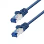 LogiLink CP4036S Cat.6A CCA S/FTP LSZH patch kabelis, 1 m, mėlynas