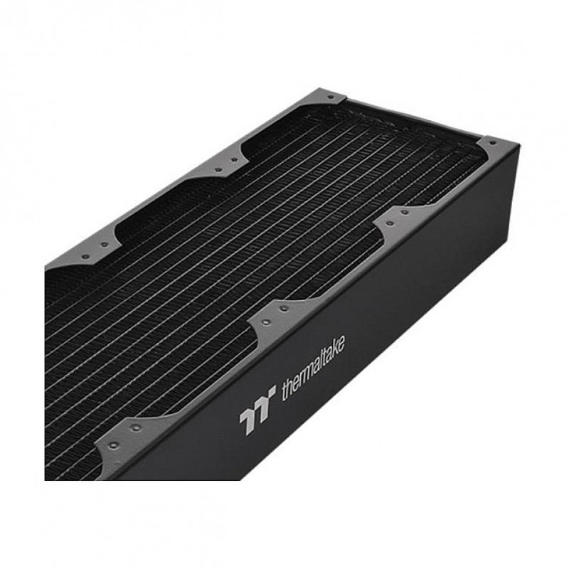 Thermaltake Pacific CL480 radiatorius vandens aušinimui, varinis, 4 x 120 mm, juodas