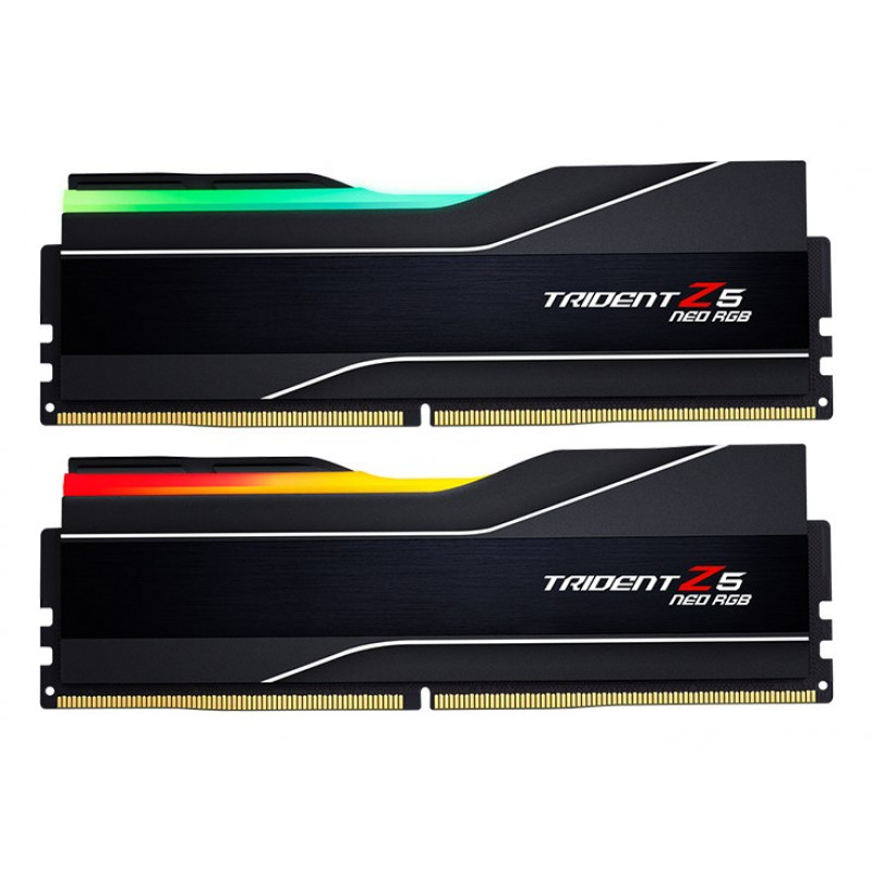 G.Skill Trident Z5 Neo RGB F5-6000J3038F16GH2-TZ5NR DDR5 operatyviosios atminties rinkinys, 32 GB (2 x 16 GB), 6000 MT/s, CL30