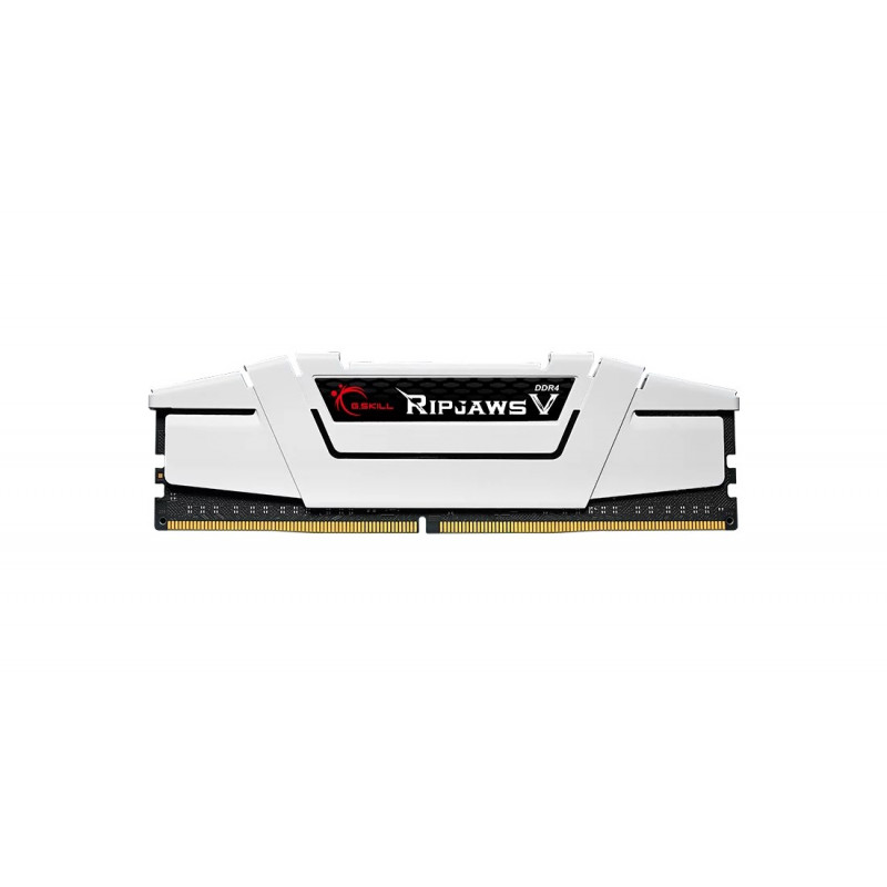 G.Skill Ripjaws V F4-3600C16D-16GVWC DDR4-3600 RAM rinkinys, 16 GB (2 x 8 GB), CL16, XMP2, baltas
