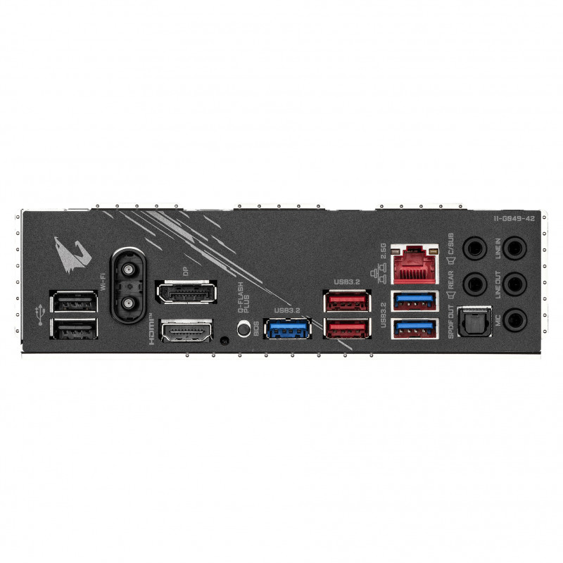 Gigabyte B550 AORUS ELITE WiFi7 motininė plokštė, AM4 lizdas, ATX, 4x DDR4