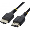 StarTech.com HDMI21-CBL-SLIM-50C plonas HDMI 2.1 kabelis, 50 cm, juodos spalvos