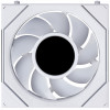 Lian Li UNI FAN SL-INF 120 FLEX LCD Wireless ventiliatorius kompiuterio korpusui, ARGB ir LCD, 120 mm, baltas