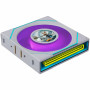 Lian Li UNI FAN SL-INF LCD FLEX Wireless ventiliatorius kompiuterio korpusui, ARGB ir LCD, Reverse Blade, 120 mm, baltas