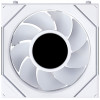 Lian Li UNI FAN SL-INF LCD FLEX Wireless ventiliatorius kompiuterio korpusui, ARGB ir LCD, Reverse Blade, 120 mm, baltas