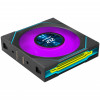 Lian Li UNI FAN SL-INF LCD FLEX Wireless ventiliatoriai kompiuterio dėžei (3 vnt.) su valdikliu, ARGB ir LCD, Reverse Blade, 120 mm, juodi