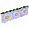 Lian Li UNI FAN SL-INF LCD FLEX Wireless ventiliatoriai kompiuterio dėžei (3 vnt.) su valdikliu, ARGB ir LCD, Reverse Blade, 120 mm, balti