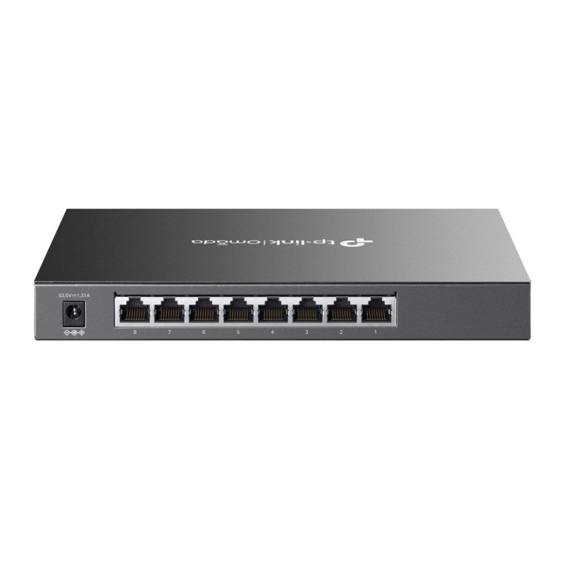 TP-Link SG2008P (TL-SG2008P) JetStream 8 prievadų Gigabit išmanusis tinklo komutatorius, 4 prievadai su PoE+