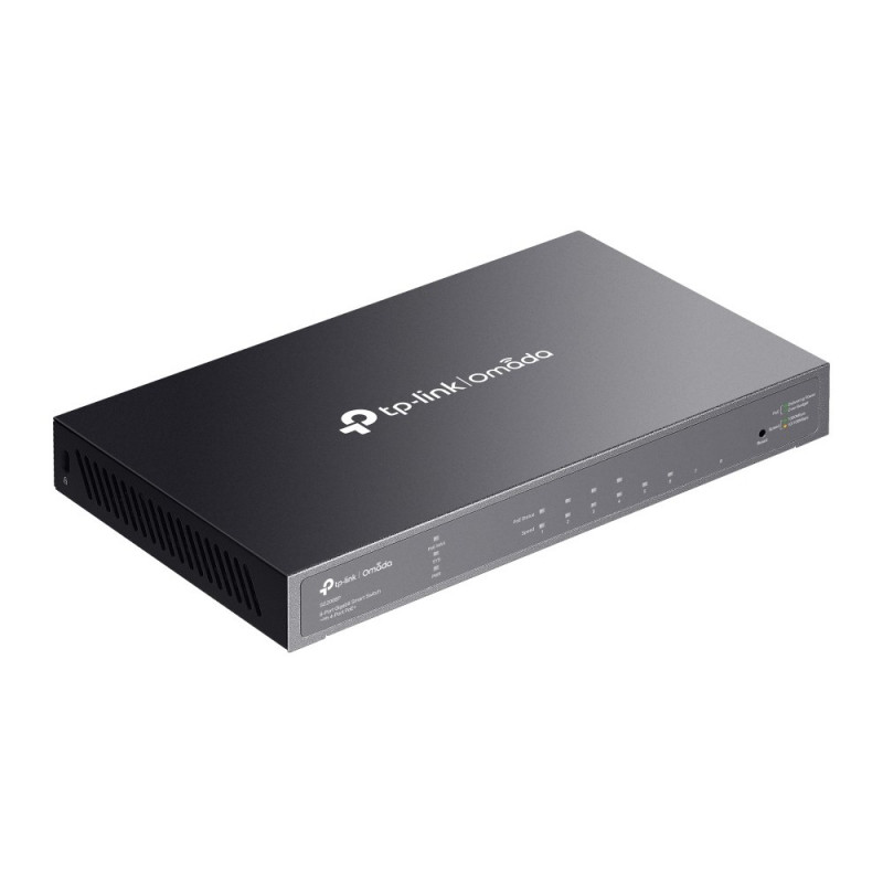 TP-Link SG2008P (TL-SG2008P) JetStream 8 prievadų Gigabit išmanusis tinklo komutatorius, 4 prievadai su PoE+