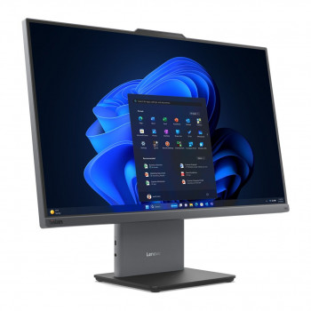Lenovo ThinkCentre NEO 50a G5 AIO kompiuteris „viskas viename“, Intel Core 5 210H, 27 colių FHD lietimui jautrus ekranas, 16 GB RAM, 512 GB SSD, Windows 11 Pro, pilkas + Kensington lyno spyna (4Z10P40247)