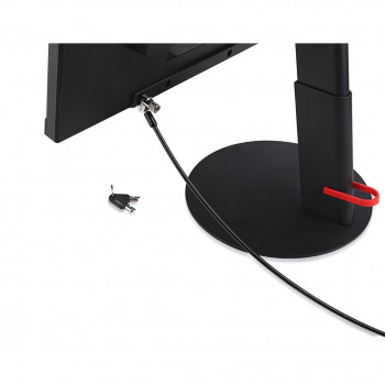 Lenovo ThinkCentre NEO 50a G5 AIO kompiuteris „viskas viename“, Intel Core 5 210H, 27 colių FHD lietimui jautrus ekranas, 16 GB RAM, 512 GB SSD, Windows 11 Pro, pilkas + Kensington lyno spyna (4Z10P40247)