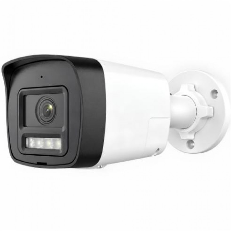 Miton NT-IP108CA-DL IP stebėjimo kamera, 8 MP 4K, 2,8 mm lęšis, IR ir balta šviesa, IP67, PoE