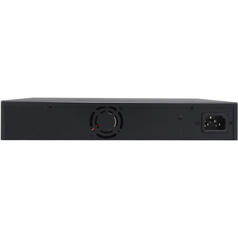Getfort GF-120G-16P-240 tinklo PoE komutatorius, 16 x 10/100 PoE + 2 x GE + 2 x SFP, 240 W