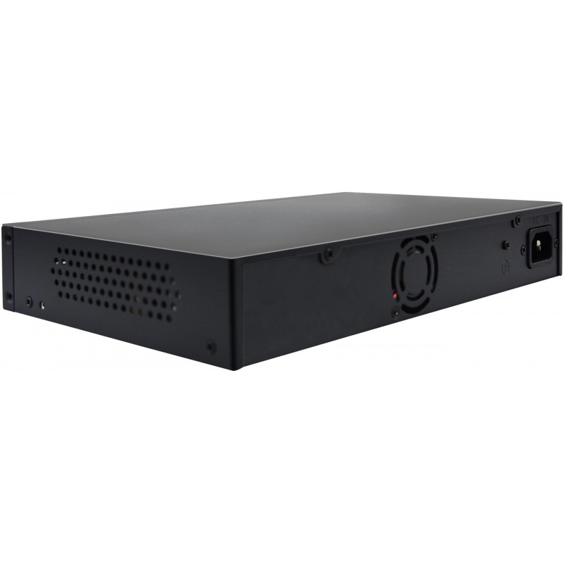 Getfort GF-120G-16P-240 tinklo PoE komutatorius, 16 x 10/100 PoE + 2 x GE + 2 x SFP, 240 W