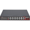 Getfort GF-120G-16P-240 tinklo PoE komutatorius, 16 x 10/100 PoE + 2 x GE + 2 x SFP, 240 W