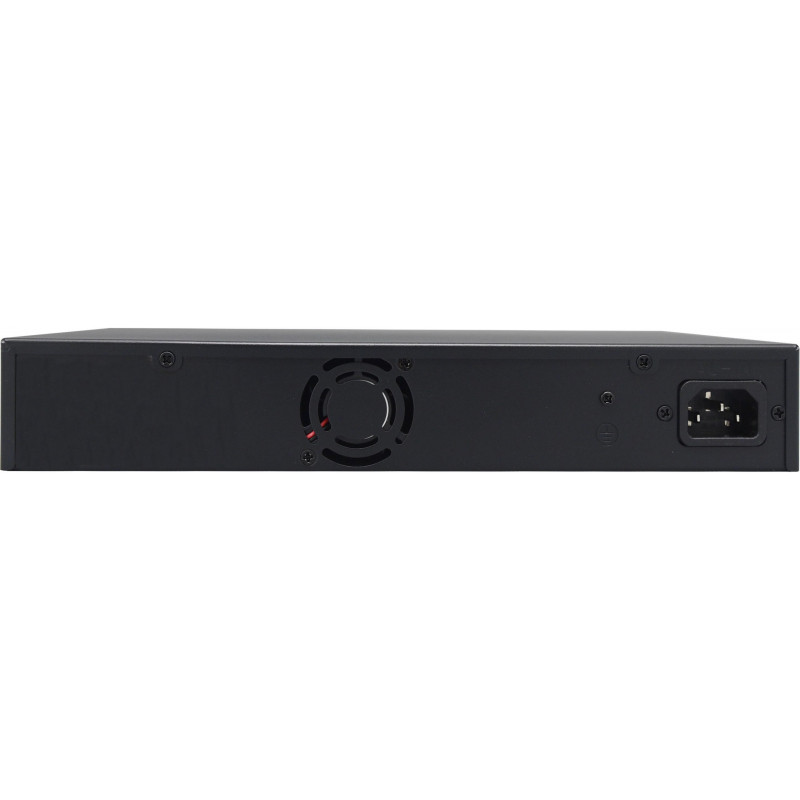 Getfort GF-220G-16P-240 tinklo PoE komutatorius, 16 x GE PoE + 2 x GE + 2 x SFP, 240 W