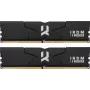 GOODRAM IRDM IR-6000D564L30S/16GDC DDR5 RAM komplektas, 16 GB (2 x 8 GB), 6000 MHz, CL30, juodas