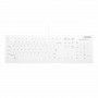 Cherry Contour Active Key AK-C8112-U1-W/EU medicininė klaviatūra, kabelinė, ES schema, balta