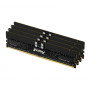 Kingston FURY Renegade Pro KF560R32RBEK4-128 DDR5-6000 ECC registruota operatyvioji atmintis, 128 GB (4 x 32 GB) rinkinys, juoda