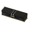 Kingston FURY Renegade Pro KF564R32RBE2K4-128 DDR5-6400 ECC registruota operatyvioji atmintis, 128 GB (4 x 32 GB) rinkinys, CL32, juoda