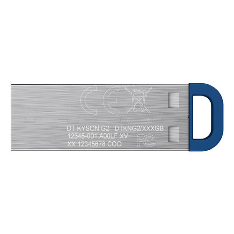 Kingston DataTraveler Kyson DTKNG2/256GB USB atmintinė, 256 GB, USB 3.2 Gen 1, metalinė
