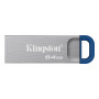 Kingston DataTraveler Kyson DTKNG2/64GB USB atmintinė, 64 GB, USB 3.2 Gen 1, metalinė