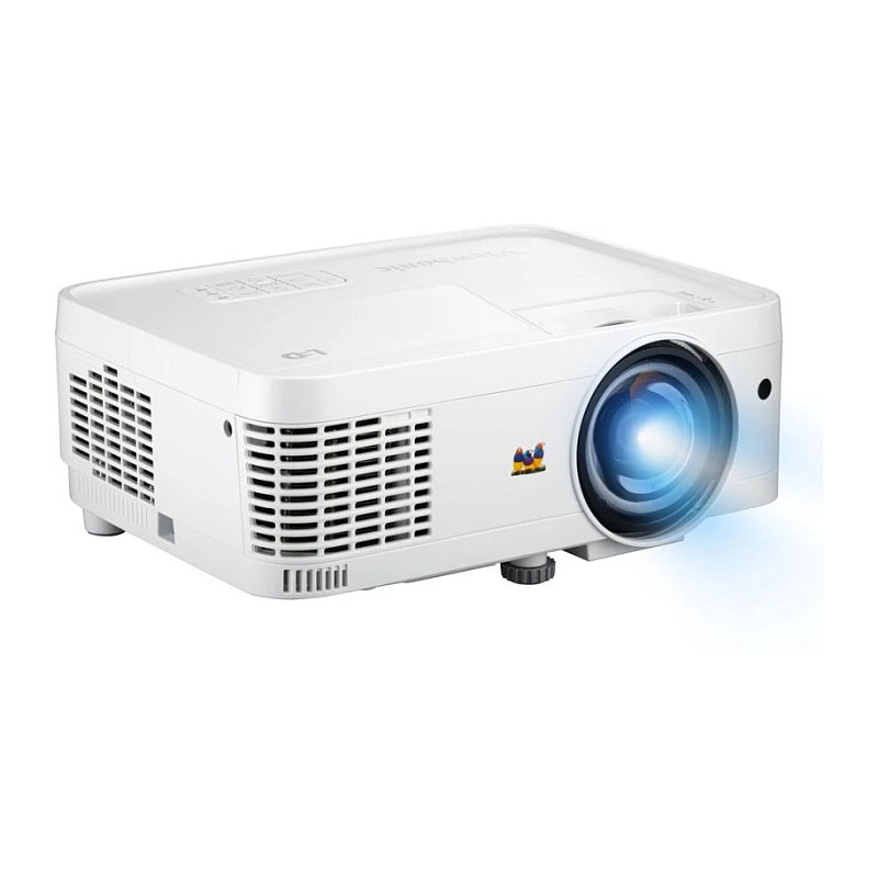ViewSonic LSD300W-ST DLP projektorius su trumpu projekcijos atstumu, 3300 ANSI liumenų, WXGA (1280x800), baltas