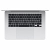 Apple MacBook Air 15 M5, sidabrinis nešiojamasis kompiuteris, 32 GB RAM, 1 TB SSD, vokiška klaviatūra, 70 W USB-C įkroviklis