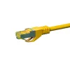 DSIT DC-77-005 CAT7 S/FTP (PiMF) RJ45 tinklo kabelis, 0,5 m, geltonos spalvos