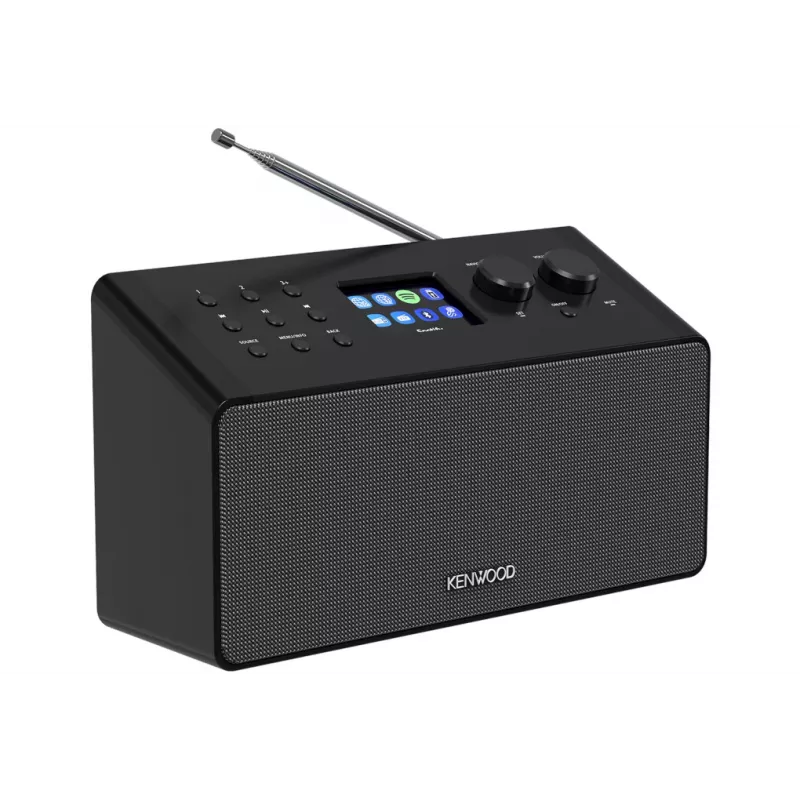 Kenwood CR-ST90S-B SmartRadio – interneto radijo imtuvas su DAB ir Bluetooth, juodas