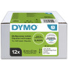DYMO 2093095 LabelWriter lipnios etiketės įvairiems tikslams, 32 x 57 mm, 12 ritinių, baltos
