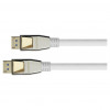 Good Connections Python DP20-PY010W DisplayPort 2.0 jungiamasis kabelis, 54 Gbit/s, UHBR 13.5, nailono pynė, baltas, 1 m