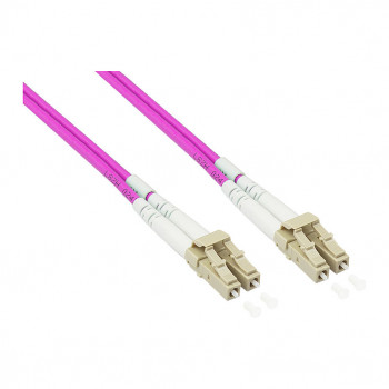 Good Connections LW-P830LC4 dupleksinis šviesolaidžio jungiamasis kabelis su plieniniu šarvu, OM4, LC/LC, LSZH, 30 m