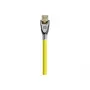 Good Connections PYTHON GC-M0075 DisplayPort 1.2 jungiamasis kabelis, 4K2K / UHD, paauksuotas, OFC, nailono pynė, geltonas, 1 m