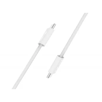 Equip 128841 USB-C į USB-C 2.0 kabelis, 3 A, PD 60 W, 0,5 m, baltas