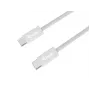 Equip 128842 USB-C į USB-C 2.0 kabelis, 3 A, PD 60 W, 1 m, baltas